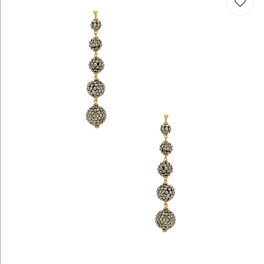 Cascading Sphere Earrings by Haus of Topper
